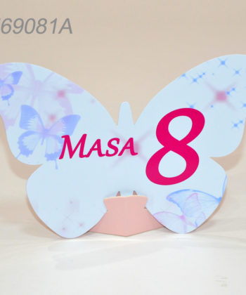 Numar Masa Forma Fluture