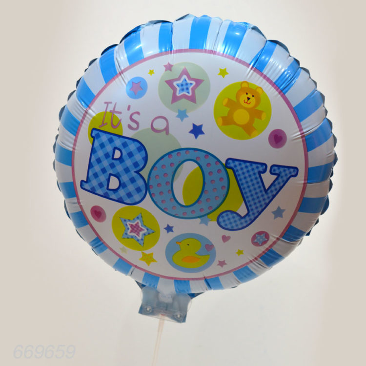 Balon Folie Botez Baieti