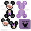 Invitatii Botez Minnie Mickey Mouse