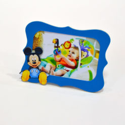 Rama foto 15cm x 10cm nuanta albastra, tematica Mickey