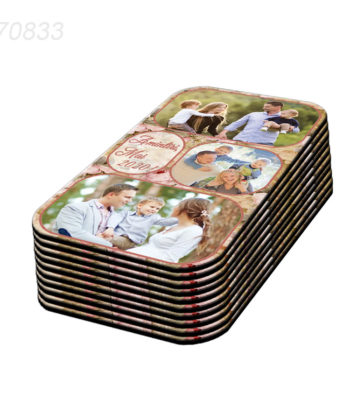 Magnet plastifiat personalizat cu 3 fotografii