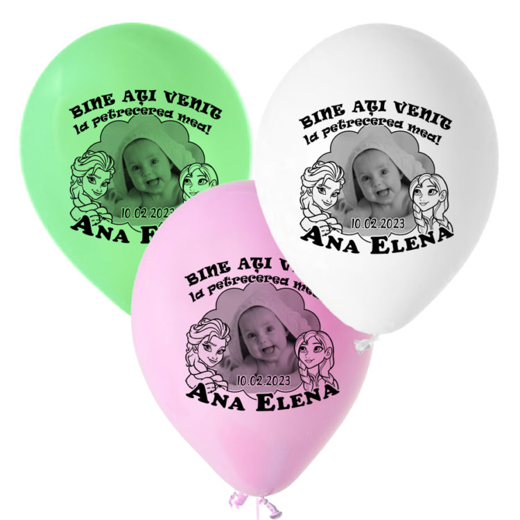 Baloane botez Elsa si Ana