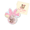 Magneti botez Minnie Mouse crem