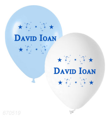 Baloane petrecere personalizate stelute
