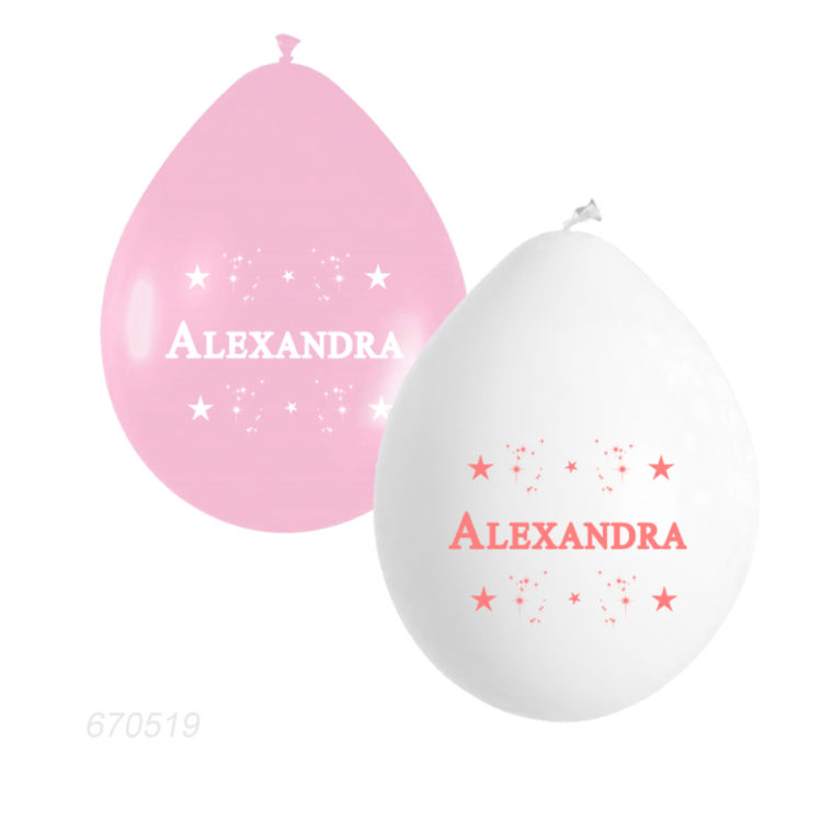 Baloane petrecere personalizate stelute