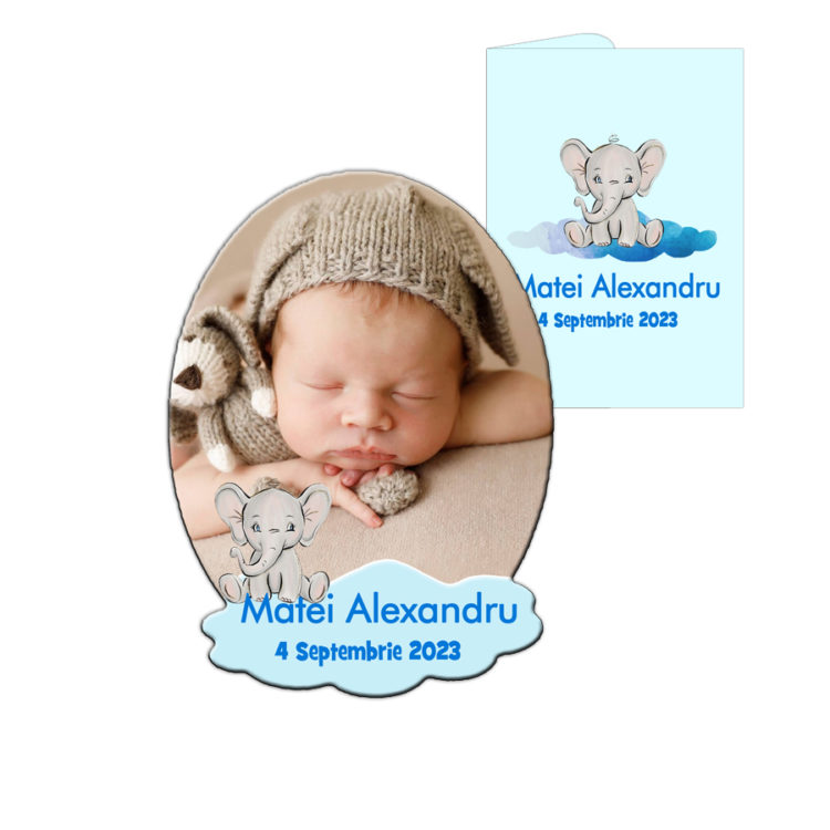 Marturie botez elefant bleu
