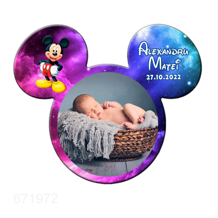 Magneti botez baiat Mickey Mouse