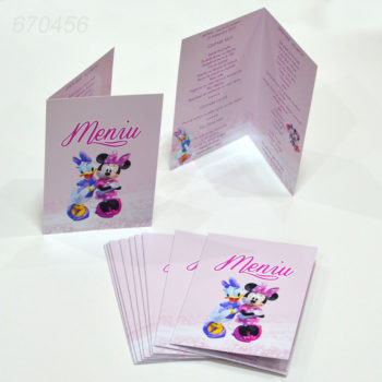 Meniuri Botez Minnie si Daisy - Meniu Botez