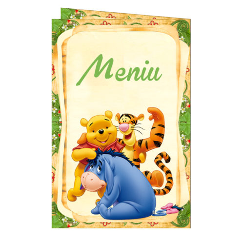 Meniu Winnie the Pooh si prietenii