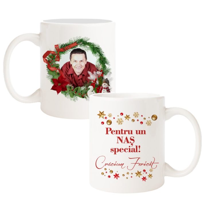 Cana personalizata nas, cadou pentru un nas special