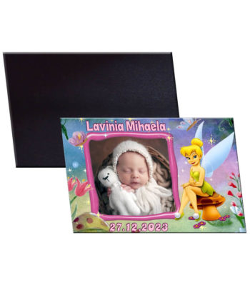 Marturii botez tematica Tinker Bell, plic inclus
