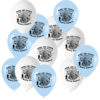 Set 12 baloane botez elefant personalizate cu fotografie 672655 grup baloane