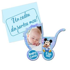 Marturii Botez Magneti Carucior  - Marturii botez cu Mickey Mouse