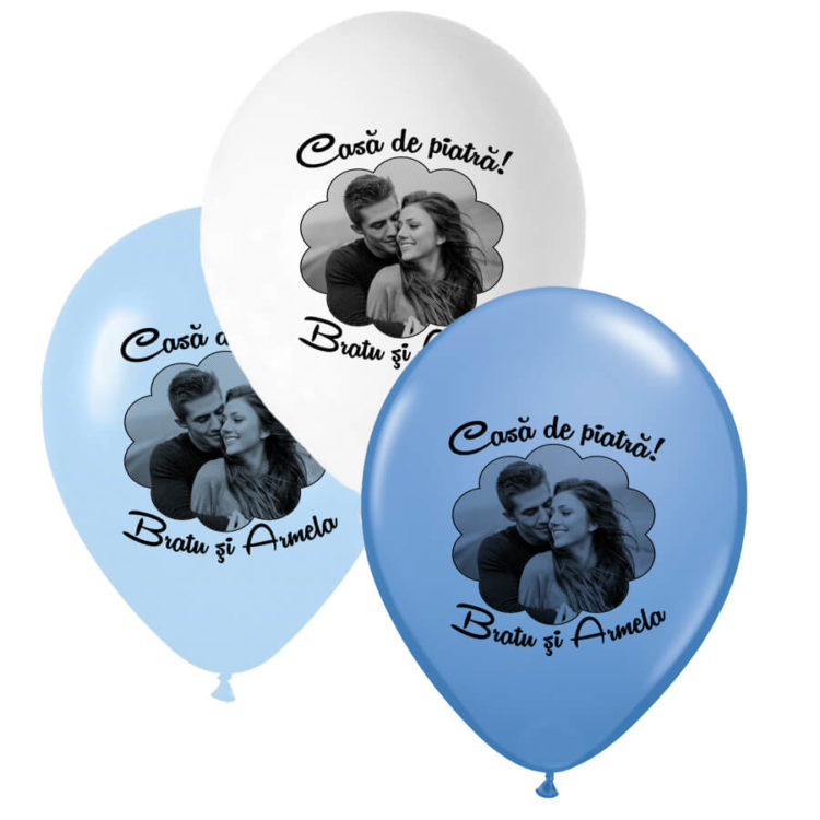 Baloane personalizate cu fotografie - Baloane Nunta Personalizate