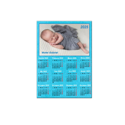 Calendar 2025 Personalizat - Calendar 2025 Magnetic - Calendare Personalizate 2025 2026