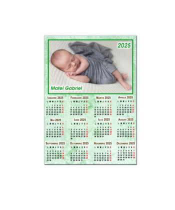 Calendar Personalizat 2025 2026 - Calendar magntic 2025 - Calendare personalizate 2025 2026