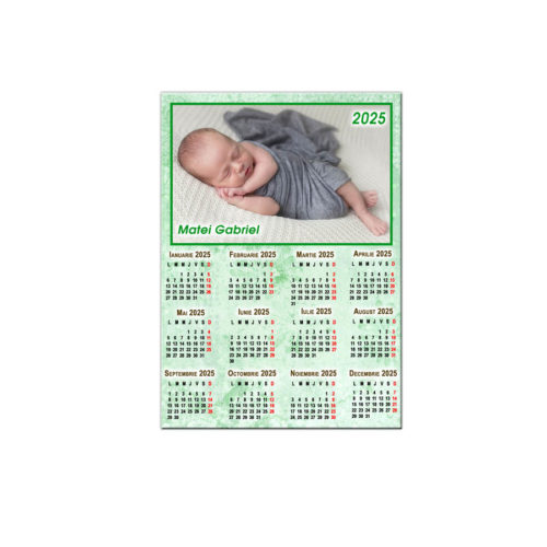 Calendar Personalizat 2025 2026 - Calendar magntic 2025 - Calendare personalizate 2025 2026