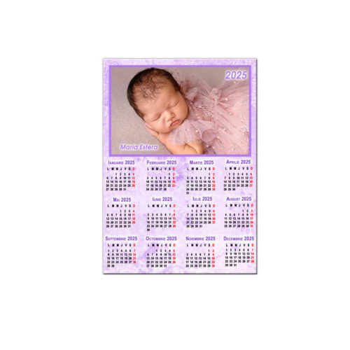 Calendare Personalizate 2025 - Calendar 2025 2026 personalizat - Calendar Personalizat