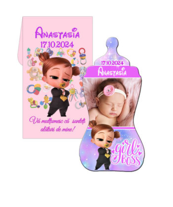Marturii botez fetita Baby BOSS