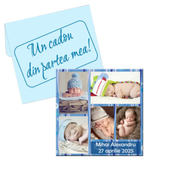 Marturii Ieftine Botez- Magneti Personalizati Pentru Baieti - Marturii Botez