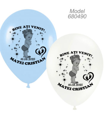 Baloane personalizate botez