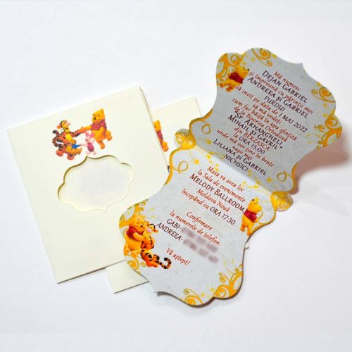 Invitatii botez Winnie the Pooh