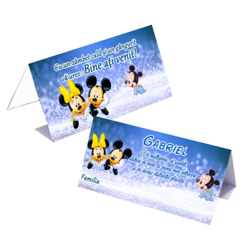 Plicuri dar botez Mickey Mouse