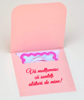Magneti botez Minnie Mouse, 7 cm x 6.5 cm, cu plicuri incluse