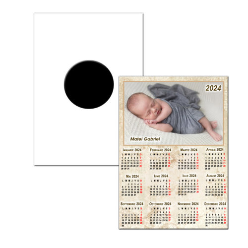 Calendar magnetic 2024 crem