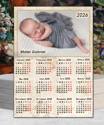 Calendar 2026 Magnetic - Calendar 2026 - Calendar 2026 Personalizat