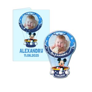 Marturii Botez Mickey Mouse, marturii botez magnet