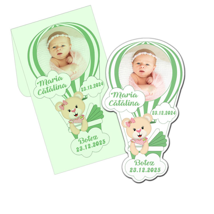 Marturii Botez Fata Ursulet – Magnet Balon Aer Cald