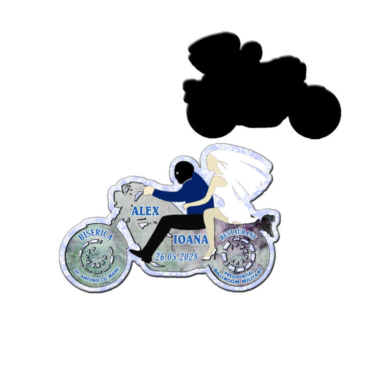 Marturii nunta motociclisti mire si mireasa