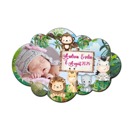 Magneti forma norisor Safari, Baby Girl