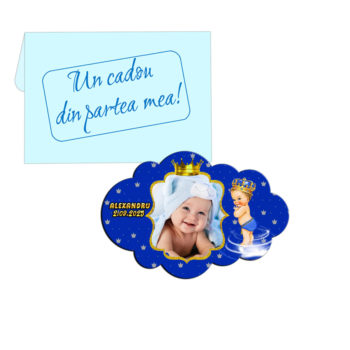 Marturii Botez Baiat Micul Print - Marturii Botez Magnet