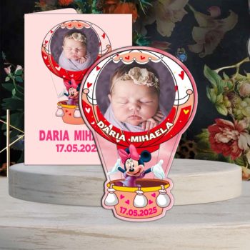 Marturii Botez Fata Minnie Mouse - Marturii Botez Deosebite - Magneti Marturii Botez
