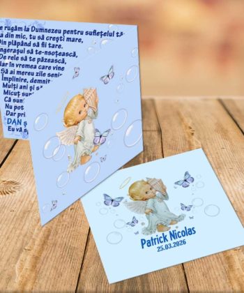 Invitatie botez ingeras