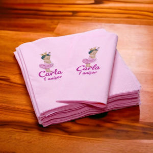 Servetele Personalizate SPA27 - Servetele Mica Printesa