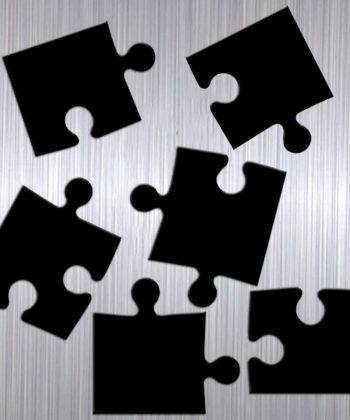 Invitatii nunta puzzle magnetic roz