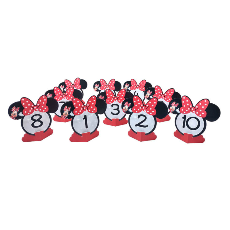 Numere de masa Minnie Mouse