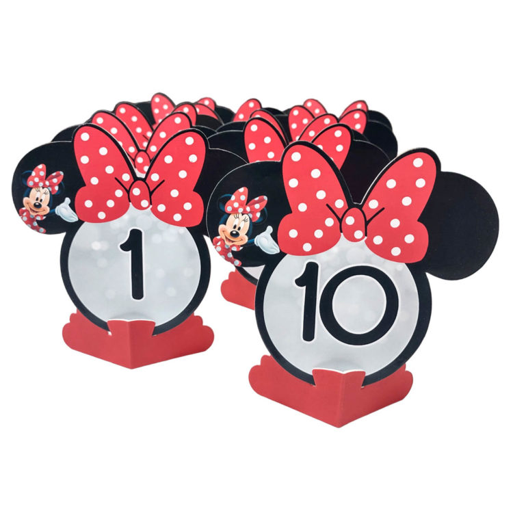 Numere de masa Minnie Mouse