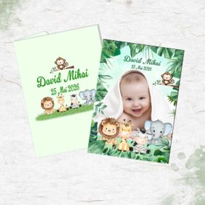 Invitatii Botez Safari IBS27- Invitatii Botez Ploiesti