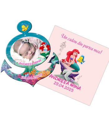 Magneti ancora, marturii botez fetite, tematica Mica Sirena