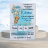 Invitatii botez puzzle ursulet, invitatii botez baiat, invitaţii botez, model invitatie botez