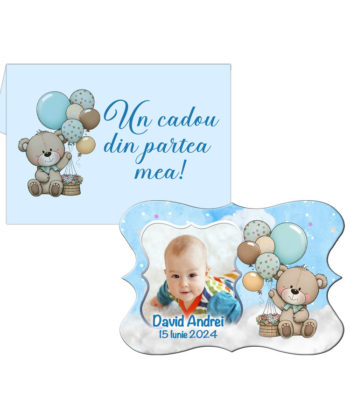 Magneti botez baiat ursulet