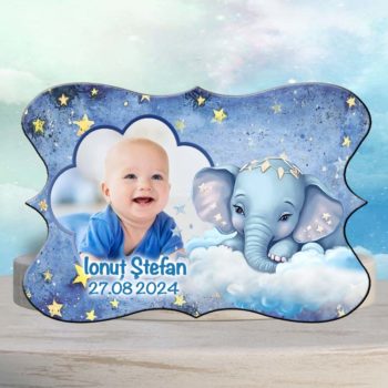 Marturii Botez Magnet Elefantel - Marturii Magnetice Botez