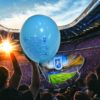 Invitații botez balon fotbal