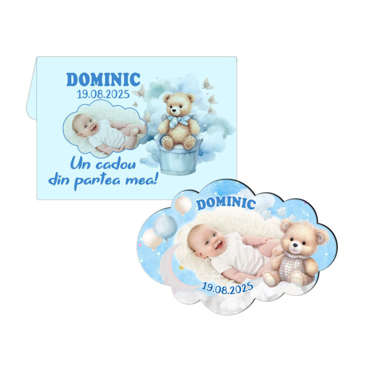 Magneti botez baiat Ursulet