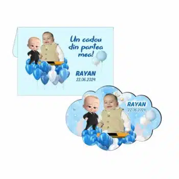 Magneti botez baiat Baby Boss