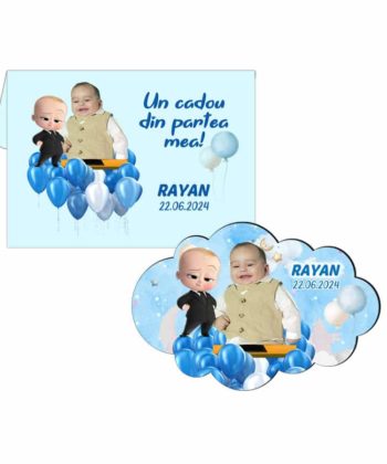 Magneti botez baiat Baby Boss